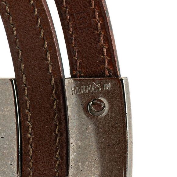Hermes Pous Pous Leather Bracelet - Picture 7 of 8